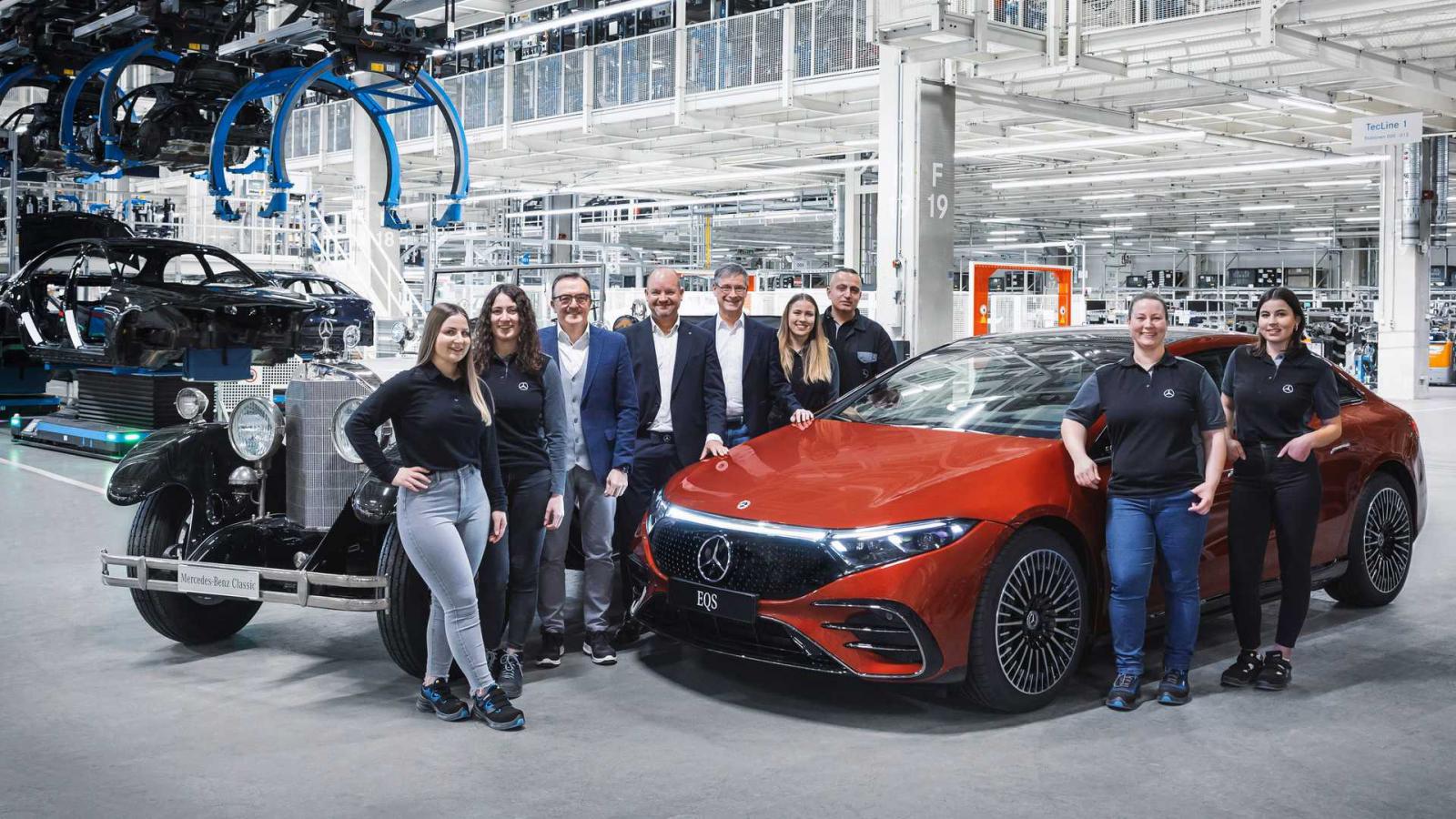 Mercedes: Έφτασε τα 22 εκατομμύρια οχήματα η παραγωγή στο Sindelfingen 